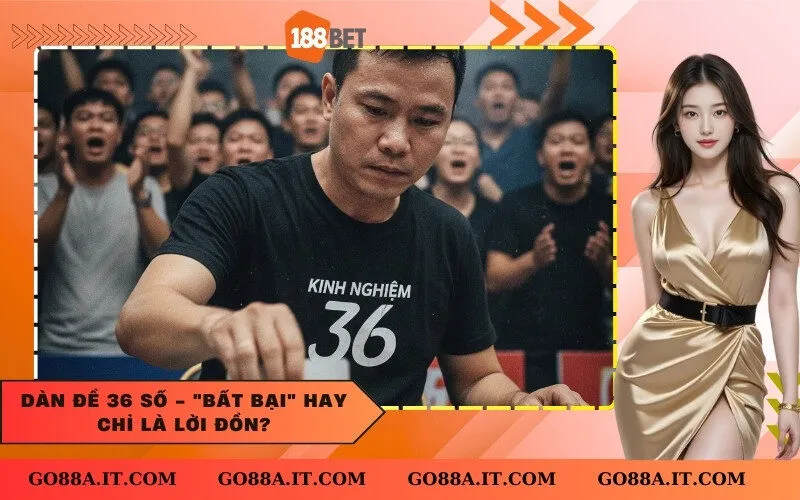 Dàn đề 36 số - Bất bại hay chỉ là lời đồn